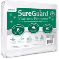 SureGuard Smooth Queen Size Mattress Protector