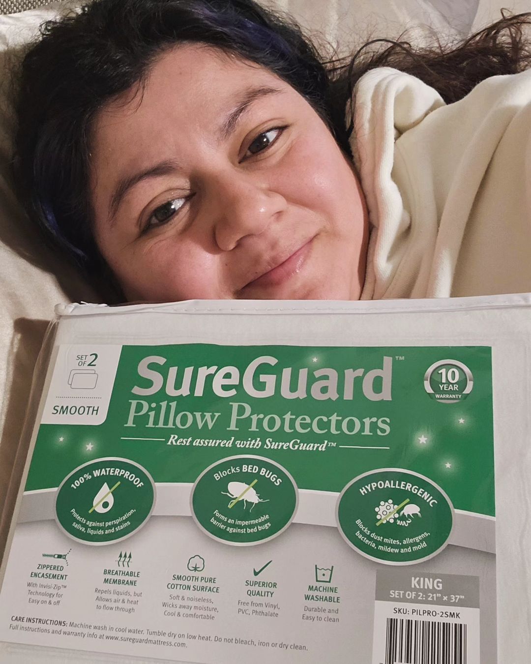 king case pillow protector